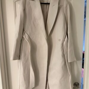 H&M Cream Trench Coat for Women
